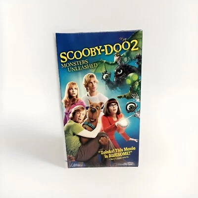 Scooby-Doo 2 Monsters Unleashed VHS 2004 Freddie Prinze Jr Sarah Michelle Gellar - Image 1 of 3