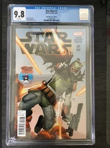 STAR WARS 1 CGC 9.8 HUMBERTO RAMOS BOBA FETT MILE HIGH COMICS CONNECTING VARIANT - Picture 1 of 1