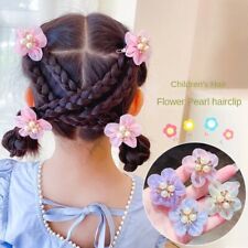 Cute Bangs Hairpin Flower Duck Billed Clip Pearl Flower Hair Clip  Party