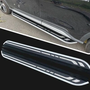 2pcs Door Fixed Running Board Side Step Nerf Bar Fit for Lincoln MKC 2015-2023 - Picture 1 of 8