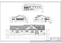Full Set of single story 2 bedroom house plans 2,003 sq ft 