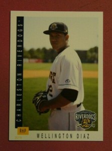 2019 Grandstand, Charleston RiverDogs - WELLINGTON DIAZ - Dominican Republic