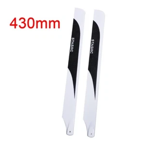 STASRC 430mm Carbon Fiber Main Rotor Blades for Trex T-rex 500 Helicopter - Picture 1 of 4