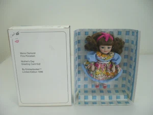 1996 Limited Edition Marie Osmond Porcelain Mother's Day Greeting Card Doll - Picture 1 of 9