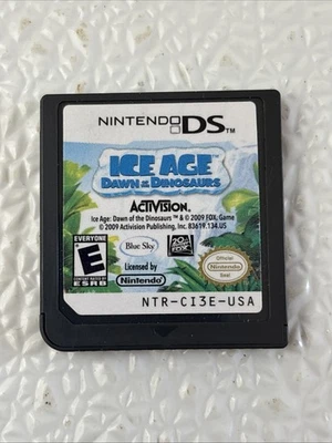Игра Ice Age: Dawn of the Dinosaurs (Nintendo DS, 2009 года) только картридж - Изображение 1 из 2