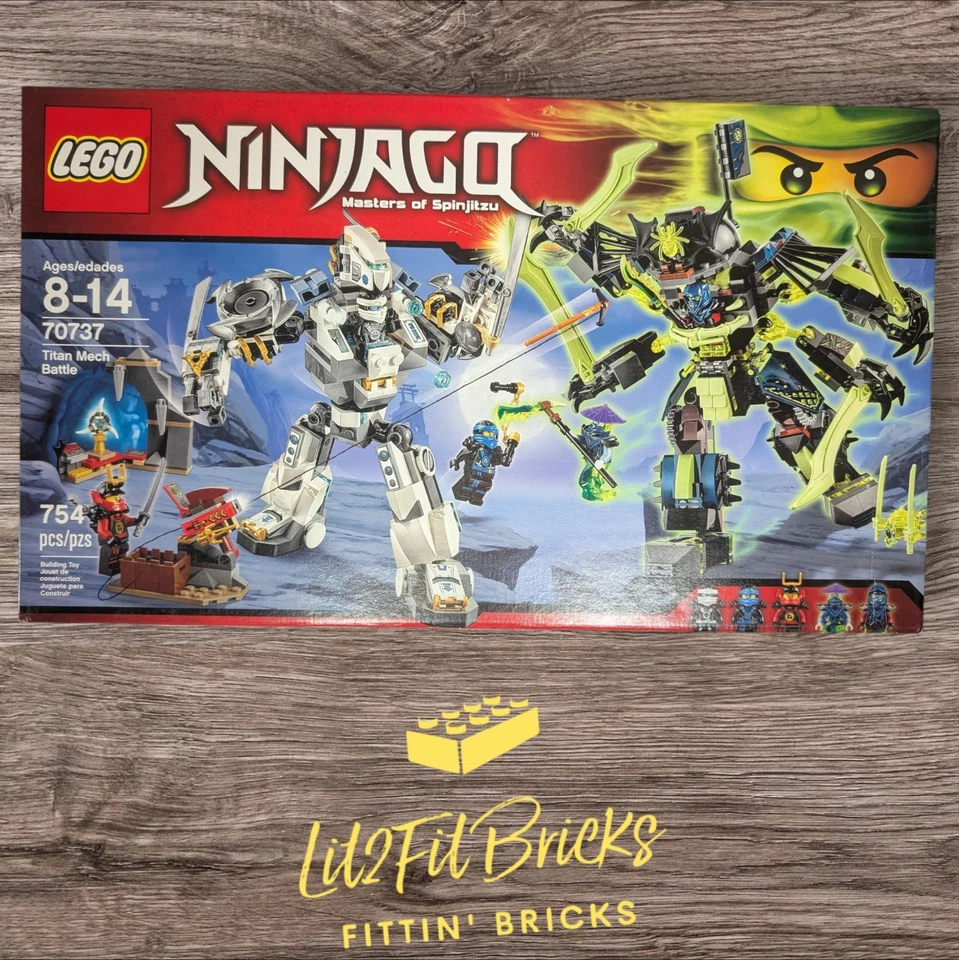 LEGO NINJAGO: Titan Mech Battle (70737) Nuevo, Sellado de Fábrica.   Foto 1 de 4