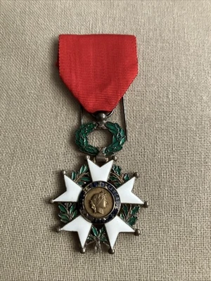 CROIX CHEVALIER LEGION D'HONNEUR III ( 1870-1940 ) REPUBLIQUE  medaille ordre .. - Photo 1/4