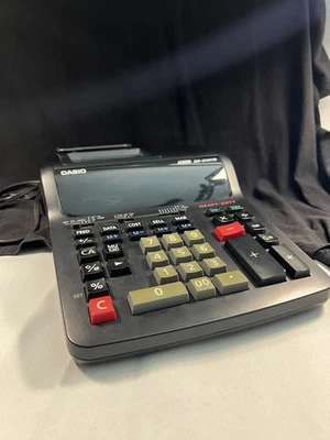 Casio DR-270TM Heavy-Duty Printing Calculator 12 Digit Office Desktop Machine - Image 1 of 4