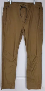 Roark Herren dunkelkhaki Layover Reisehose Reißverschlusstaschen - Größe 33 - gebraucht, in einwandfreiem Zustand - Bild 1 von 13