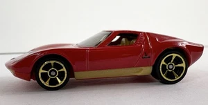 2025 Hot Wheels HW: ‘70s Vs. ‘90s 6/10 Red ‘71 Lamborghini Miura SV #78 LOOSE - Picture 1 of 6