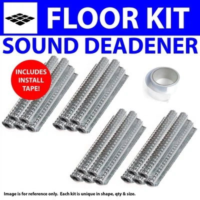 Heat & Sound Barrier 1953-1970 Jeep CJ/DJ Floor Pro Kit Seam Tape - Изображение 1 из 4