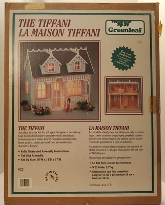 Dollhouse Greenleaf La Maison Tiffani / Santa's Cottage Wooden Kit #22 - Image 1 of 4