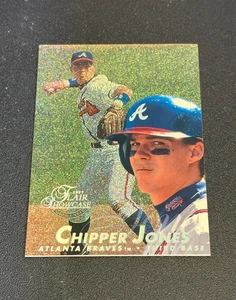 1997 Flair Row Showcase #10 Chipper Jones Rare Holo Row 0 Seat 10 Atlanta Braves - Picture 1 of 2