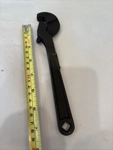 HELLER BROTHERS 8” LLAVE INGLESA AJUSTABLE MASTERENCH DE COLECCIÓN EE. UU. - Imagen 1 de 3