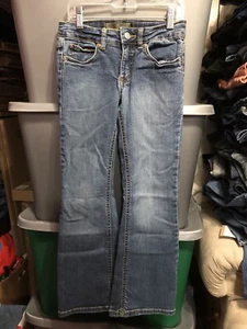 Old Navy hipster bootcut girls jeans size 8 - Picture 1 of 6