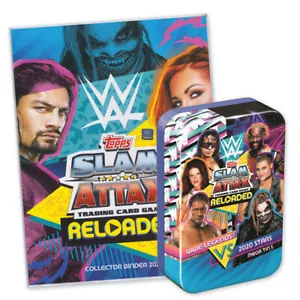 WWE Topps Slam Attax Juego de Base Recargada 1-100 Elige tus Propias Tarjetas de Lucha Libre de Cartas - Imagen 1 de 1