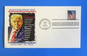 DONALD TRUMP 2025 INAUGURAZIONE PRESIDENZIALE PANDA CACHET LISTA DEI RISULTATI - Foto 1 di 2