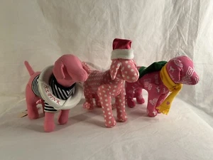Set di 3 peluche per cani rosa Victoria Secret - Foto 1 di 18