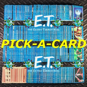 E.T. THE EXTRA TERRESTRIAL 1982 TOPPS PICK-A-CARD #1-87 STICKER 1-12 OR WRAPPER! - Picture 1 of 202