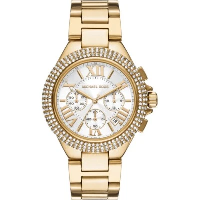 Michael Kors Oversized Camille Pavé Gold-Tone Ladies Watch MK6994 - Image 1 of 3