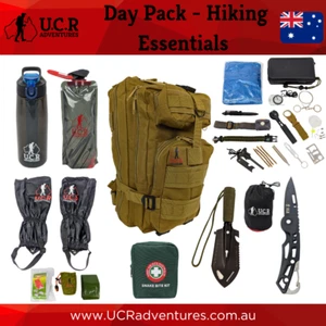 Ultimate Beginner's Hiking Bundle: Day Pack - Camping - Exploring - UCR - Picture 1 of 16