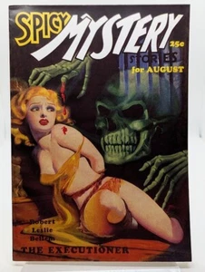 SPICY MYSTERY STORIES - August 1935 - Girasol Pulp Replica - Picture 1 of 2