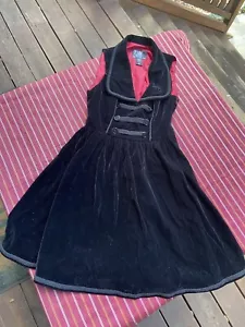 Abito Bellhop American Horror Story AHS nero velluto taglia small costume - Foto 1 di 8