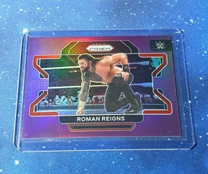 Roman Reigns 2022 Panini WWE Prizm Purple Parallel/149 SmackDown #40 - Imagen 1 de 2