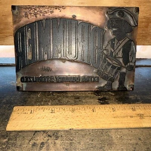 Printing Block “ DRUMMER Extra Quality Sterilized “ 6 X 4 Approx. - Picture 1 of 14