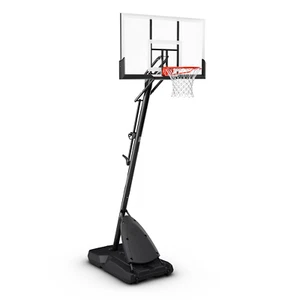 Portable Basketball Hoop Dunk Ring Shatter Proof Polycarbonate Backboard 54 Inch - Picture 1 of 4