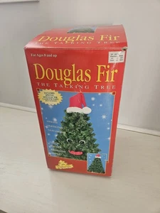 Vintage Gemmy Dancing Douglas Fir The Talking Tree 1997 - SOLO PEZZI **LEGGI** - Foto 1 di 12