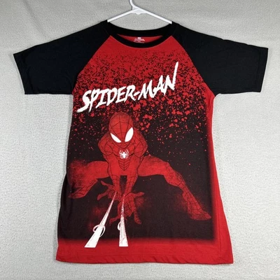 Marvel Spider-Man Youth L Shirt T Shirt Graphic Spidey Super Heros - Image 1 of 4