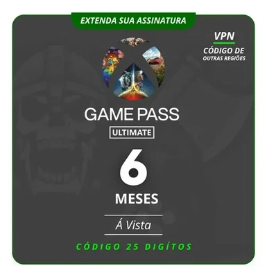 Xbox Game Pass Ultimate suscripción 6 Meses - Entrega Digital Rápida - Imagen 1 de 3