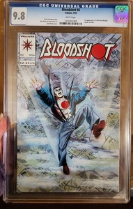 CGC Graded Universal Grade Bloodshot #6 Valiant, 7/93 Comic Book 9.8 - Picture 1 of 6