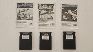 Lotto 3 CBS ColecoVision + Manuali - Foto 1 di 2