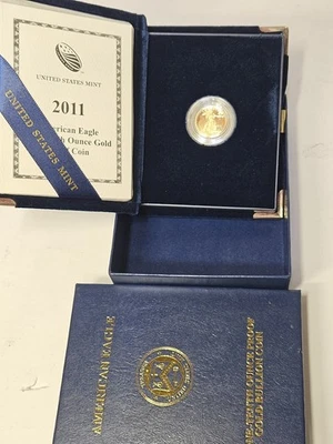 American Eagle 2011-W 1/10 oz oro prueba - con OGP y certificado de autenticidad Foto 1 de 4