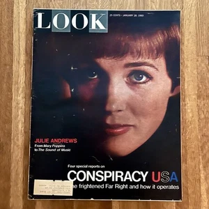 Julie Andrews LOOK Magazine January 1965 Mary Poppins Sound Of Music Sexy Icon💙 - Picture 1 of 1