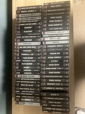 Playstation 1 Games PAL PS1 57 Games to Choose From - image 1 of 2
