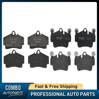 Juego de pastillas de freno de disco delanteras traseras para Porsche 911 2006-2008 Foto 1 de 4