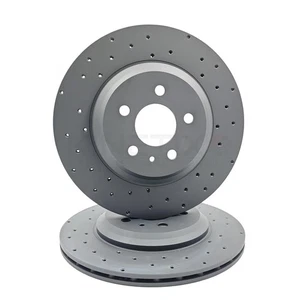 FOR TESLA MODEL 3 PERFORMANCE (5YJ3) 2018- REAR BRAKE DISCS 335mm 1044636-00-D - Picture 1 of 10