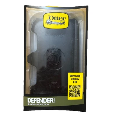 Otterbox Defender серии черный Samsung Galaxy S III телефона чехол, новый в коробке - Изображение 1 из 2