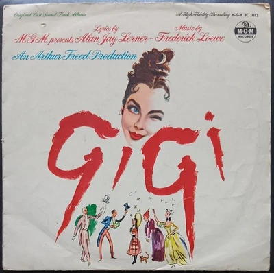 Alan Jay Lerner, Frederick Loewe ‎– Gigi - South Africa press mono LP record G+ - Image 1 of 3