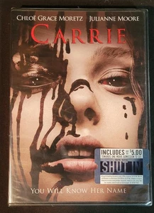 Carrie (DVD, 2013) Brand New & Sealed Chloe Grace Mortez Stephen King Horror - Imagen 1 de 2