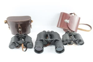 Vintage Binoculars Inc Jenoptem 8x30W & 6nu 7x50 USSR & Asahi Pentax Working x 3 - Picture 1 of 6