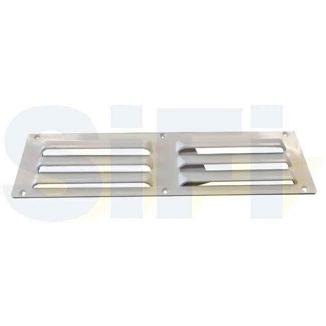 SIFI Areatore Esterno Griglia Bianca per porta cellula 250x70 Camper Caravan