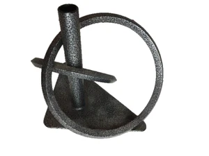 One of a Kind Hand Hammered Metal Abstract Sculpture, 2002, Signed - Picture 1 of 4