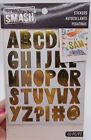 K&Company Smash Gold Alphabet Stickers - 60 Pcs