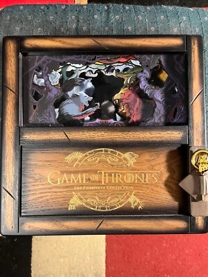 GAME OF THRONES COMPLETE COLLECTION LIMITED WOOD BOX COLLECTORS BLU-RAY SET - Image 1 of 4