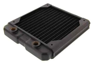 Black Ice Nemesis 120GTS® Ultra Stealth U-Flow Low Profile Black Carbon Radiator - Bild 1 von 2