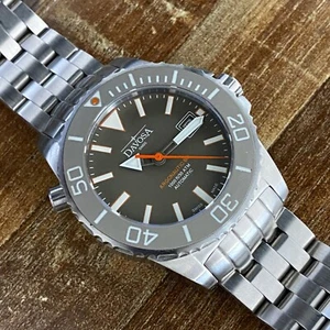 Davosa Argonautic BG Grey 300M Diver 43mm Automatic Men's Wristwatch 16152209 - Picture 1 of 12